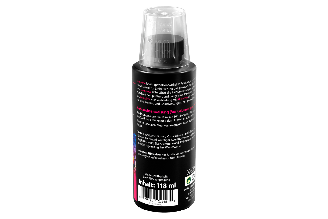 ARKA Complete KH- & PH-Stabilisierung 118 ml