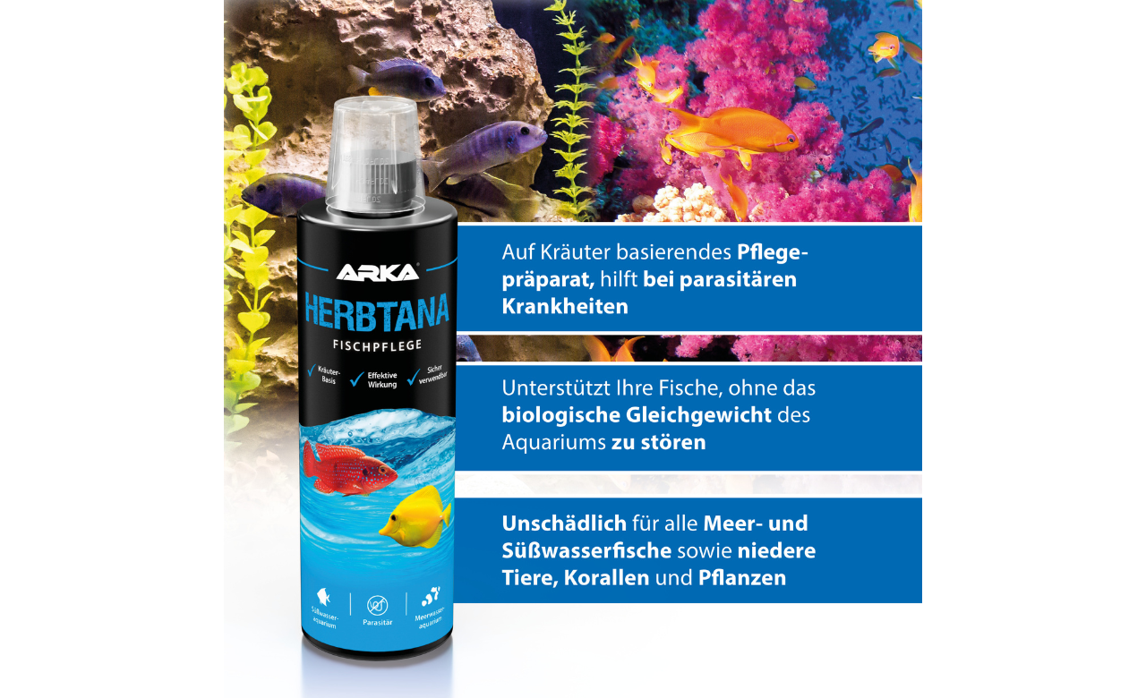 ARKA Herbtana Fischpflege 236 ml
