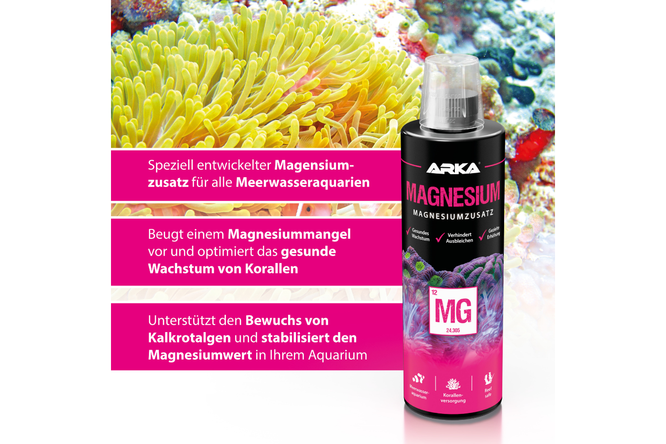 ARKA Magnesium Magnesiumzusatz 118 ml