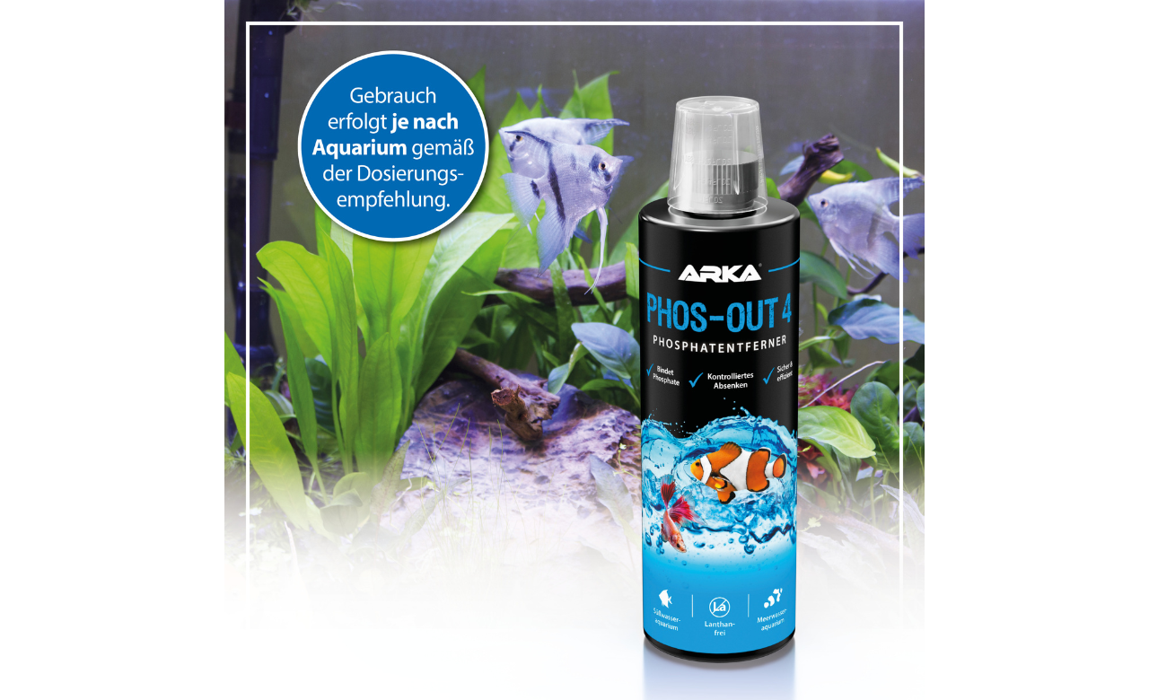 ARKA Phos-Out 4 flüssiger Phosphatentferner 118 ml
