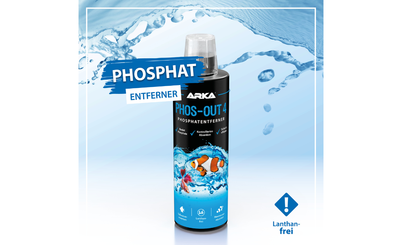 ARKA Phos-Out 4 flüssiger Phosphatentferner 118 ml