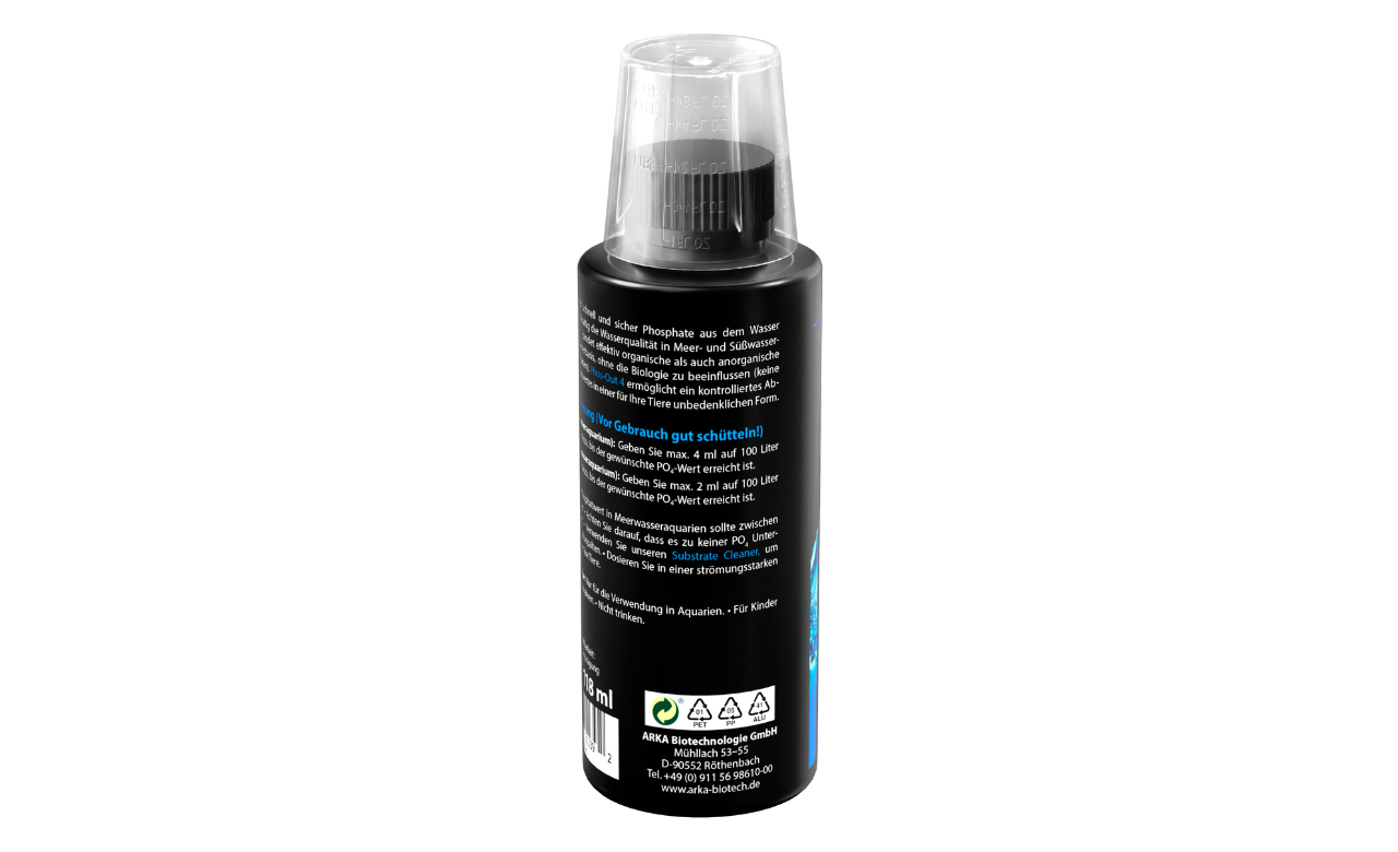 ARKA Phos-Out 4 flüssiger Phosphatentferner 118 ml