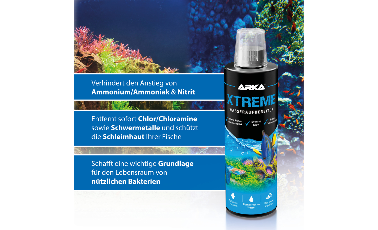 ARKA XTREME Wasseraufbereiter Schwermetallentferner 118 ml