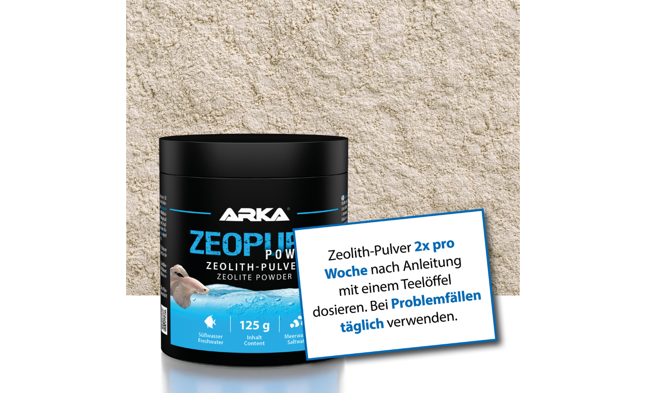 ARKA Zeopure Powder Zeolith Pulver 250 g