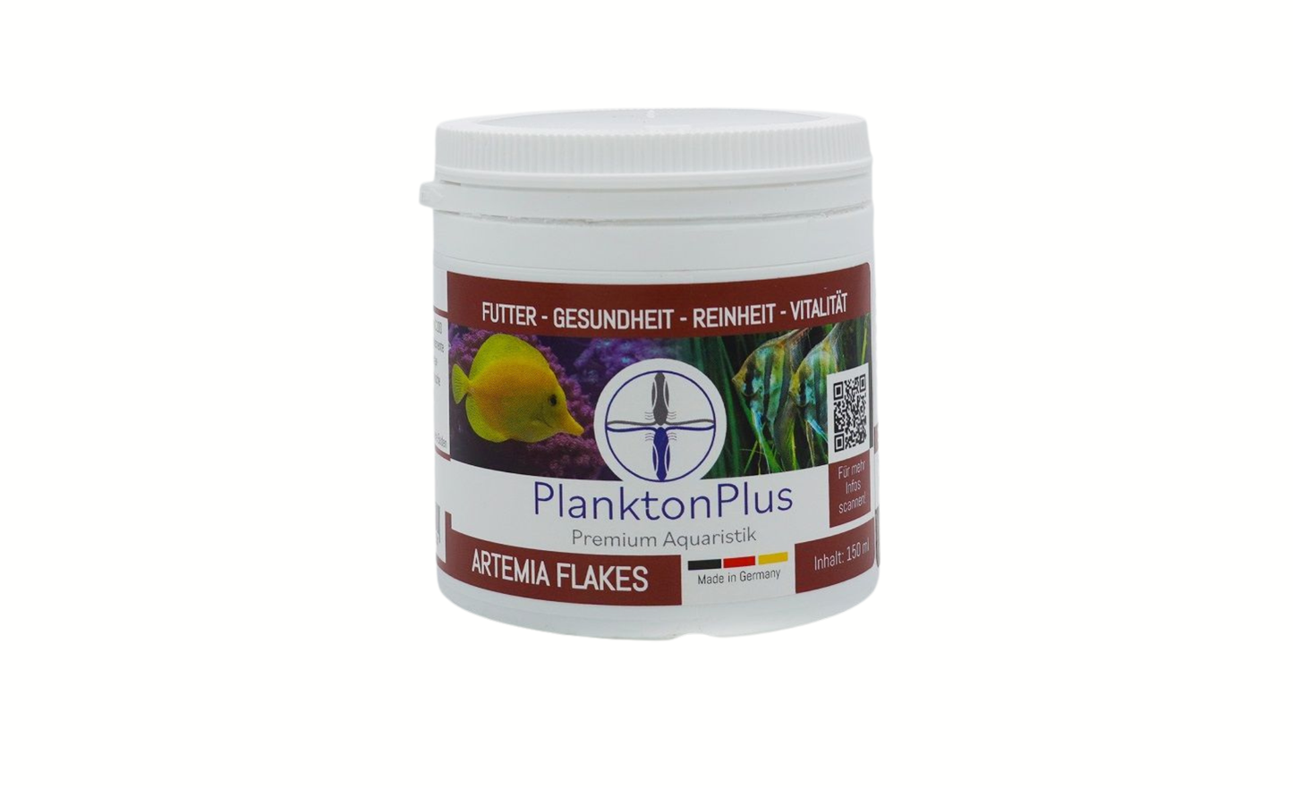 PlanktonPlus Artemia Flakes Flockenfutter 150ml
