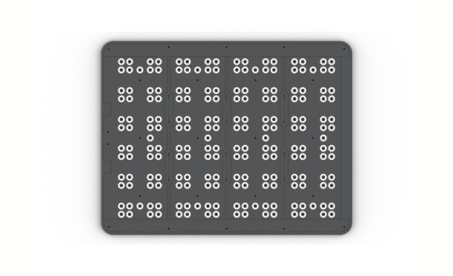 ATI Straton Pro G2 204 LED anthrazit (max. Ausleuchtung 100x80cm)