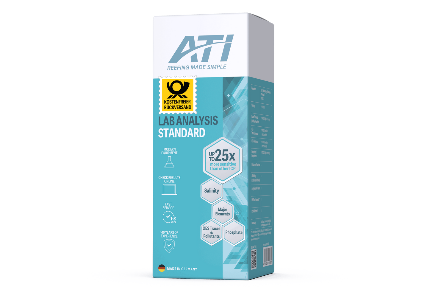 *NEU* ATI Lab Analysis Standard inkl. Rückversand DE ICP (1 St.)