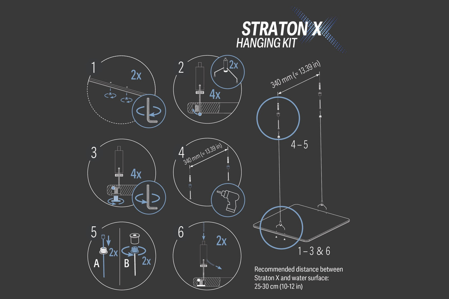 *NEU* ATI Straton X Hanging Kit Seilaufhängung