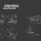 *NEU* ATI Straton X Mounting Arm (max. 15 mm)
