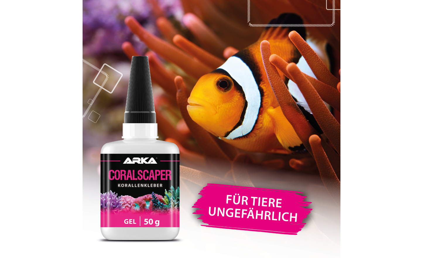 ARKA Coralscaper Gel Korallen Sekundenkleber 50 g