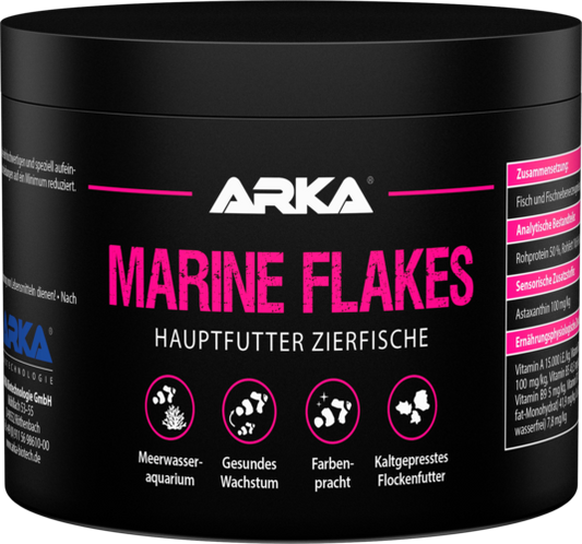 ARKA Marine Flakes Flockenfutter 250 ml