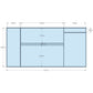 D-D Reef-Pro 1500 Anthracite Gloss Aquariumsystem 150x60x56cm