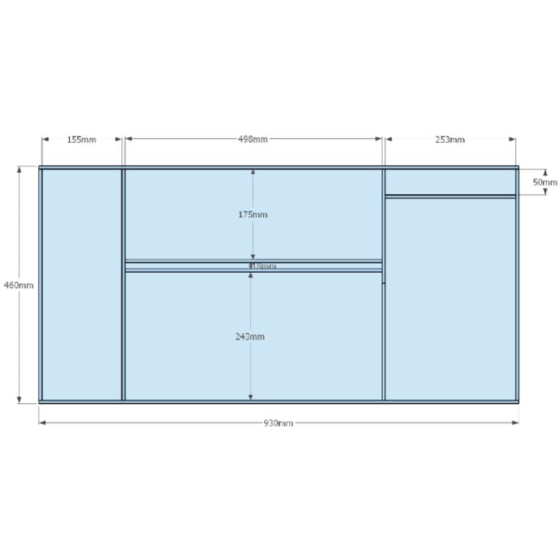 D-D Reef-Pro 1500 White Gloss Aquariumsystem 150x60x56cm