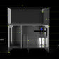 *NEU* D-D Aqua-Pro Reef Peninsula 1350 Metal Frame Anthracite Gloss 135x75x56cm Aquariumsystem