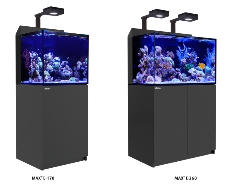 Red Sea MAX® E 260 LED (mit 2x ReefLED G2 115) Schwarz (R40040)