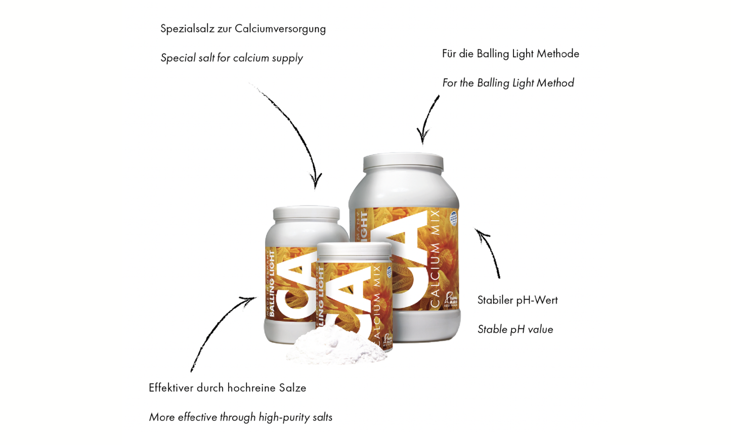 Fauna Marin Balling Light Calcium-Mix Spezialsalz 2 kg