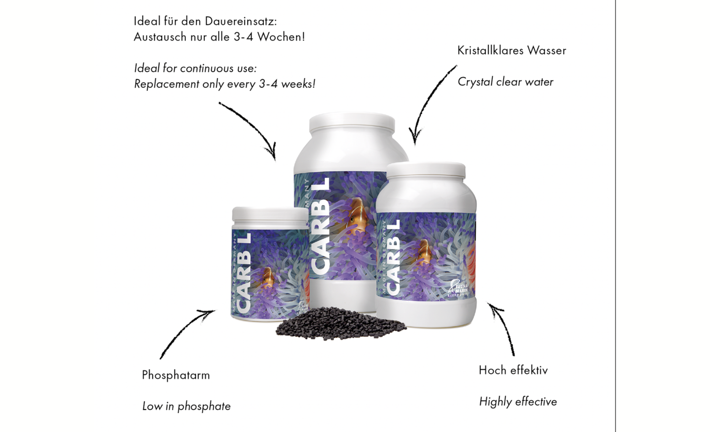 Fauna Marin Carb L Aktivkohle 940 g