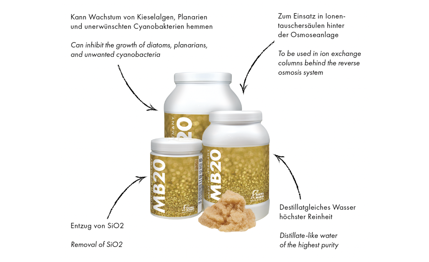 Fauna Marin MB 20 Mischbettharz 1,3 kg