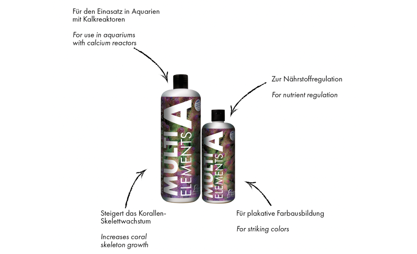 Fauna Marin Multi Elements A Kalkreaktor-Spurenelemente 1000 ml