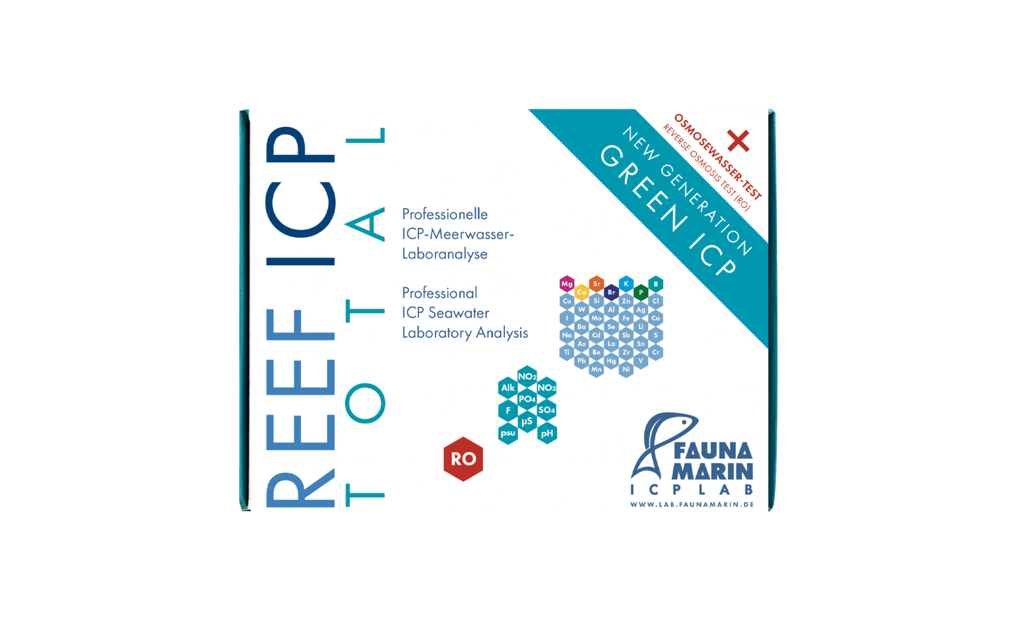 Fauna Marin Reef ICP Test Total