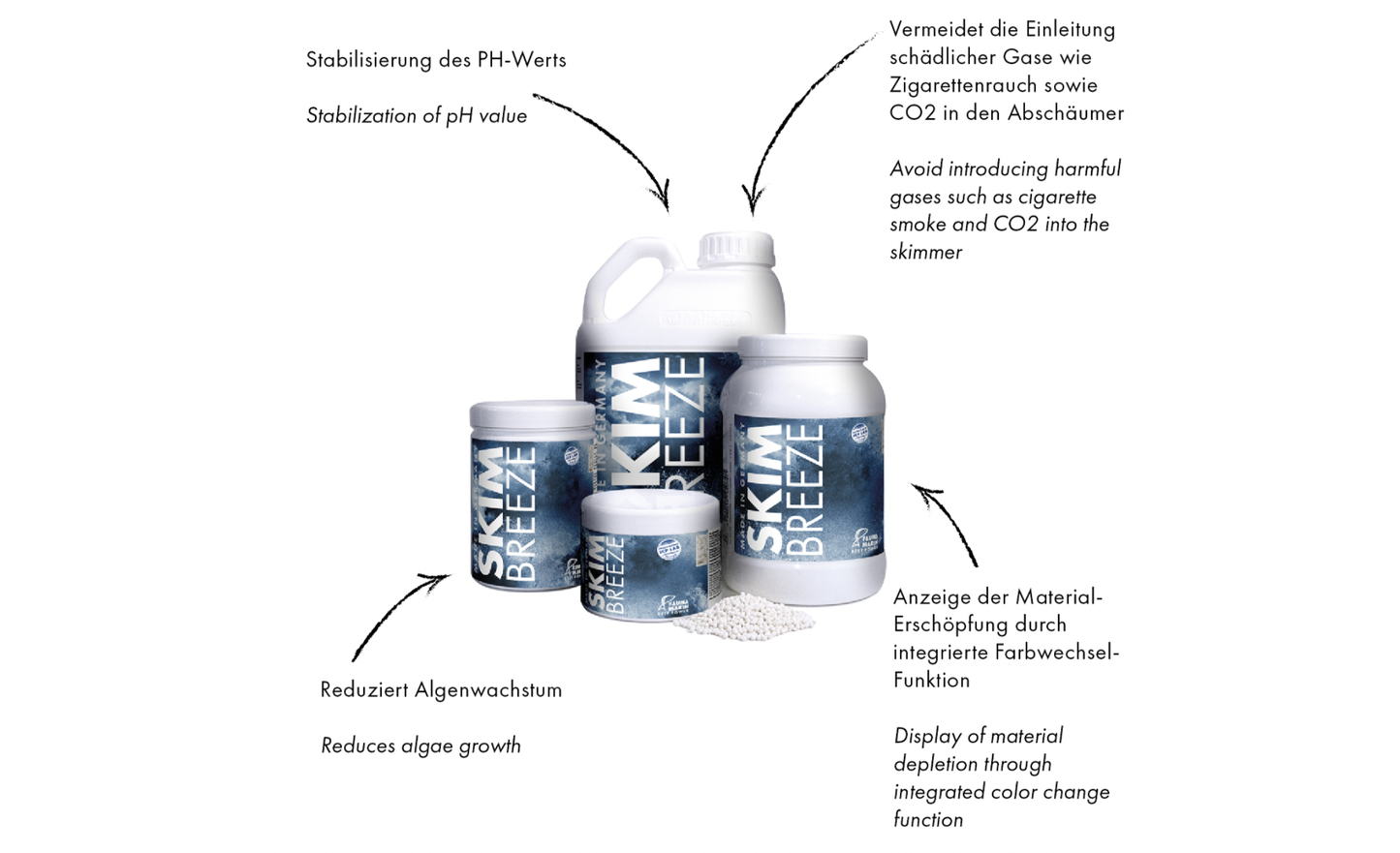 Fauna Marin Skim Breeze Adsorbergranulat 1740 g