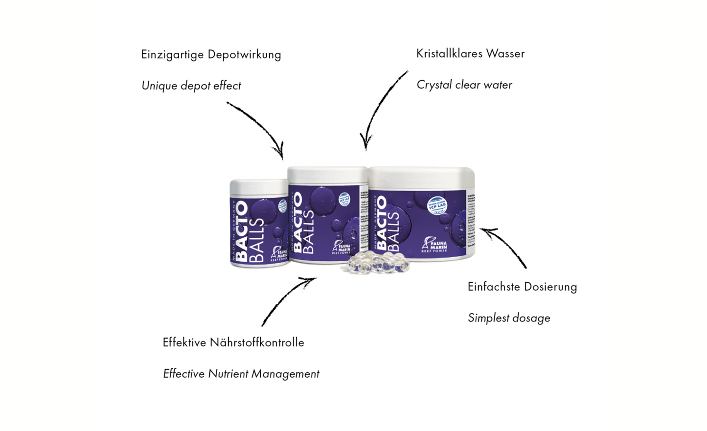 Fauna Marin Bacto Balls Bakterien Kugeln 100 ml