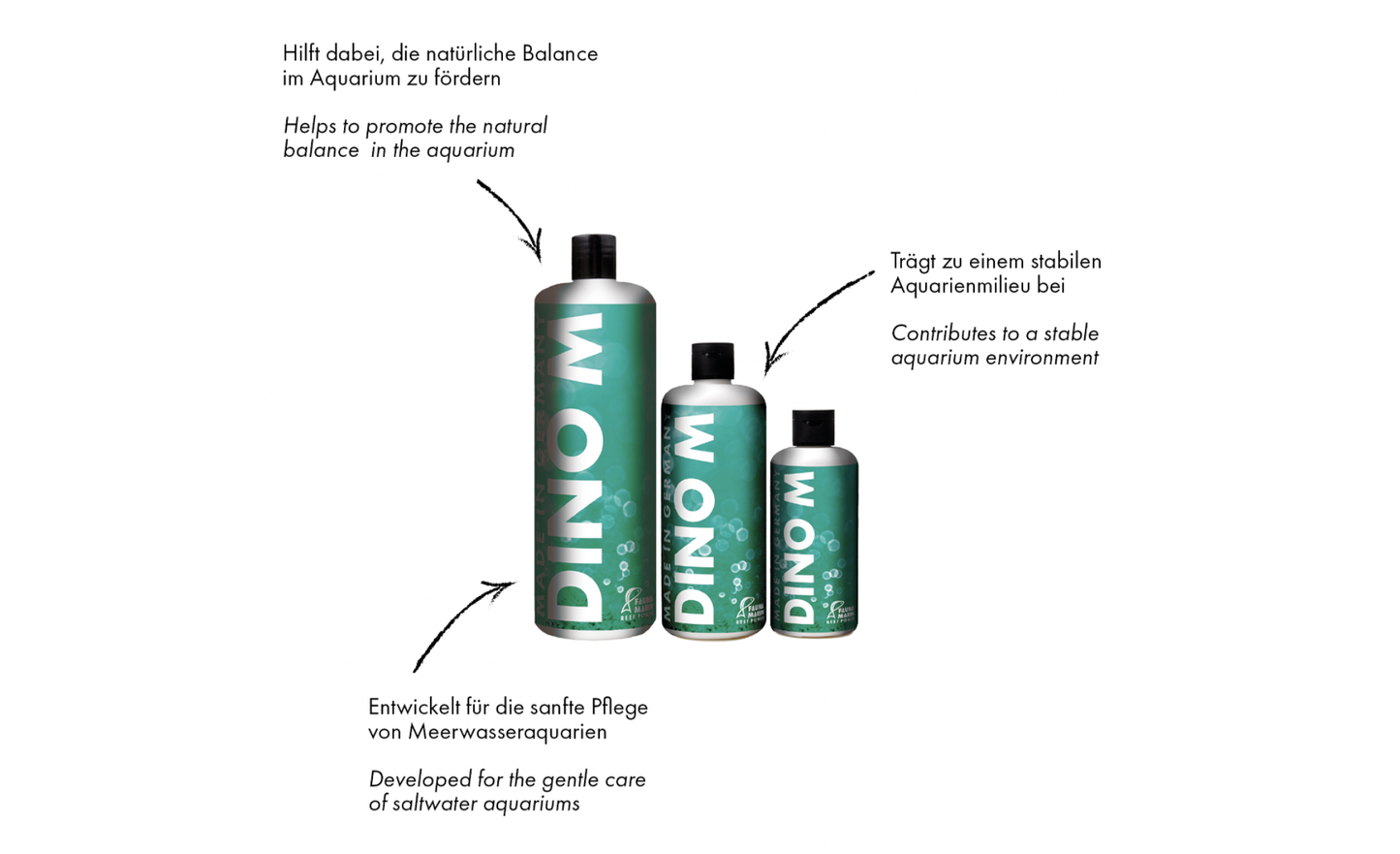 *NEU* Fauna Marin DINO M Flüssige Pflegeformel 250 ml