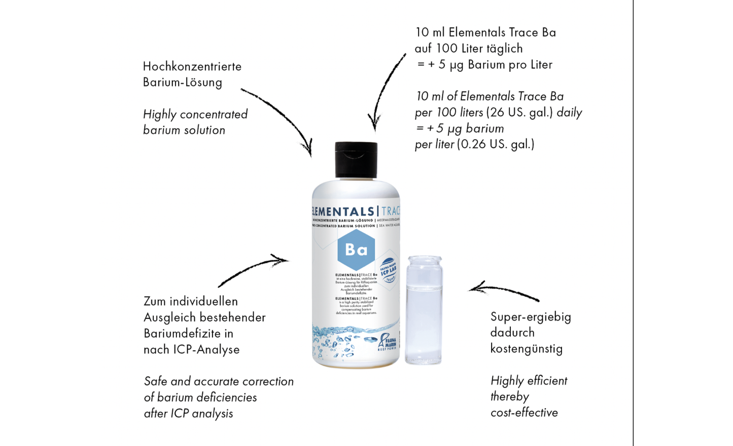 Fauna Marin Elementals Trace Ba (Barium) 250 ml