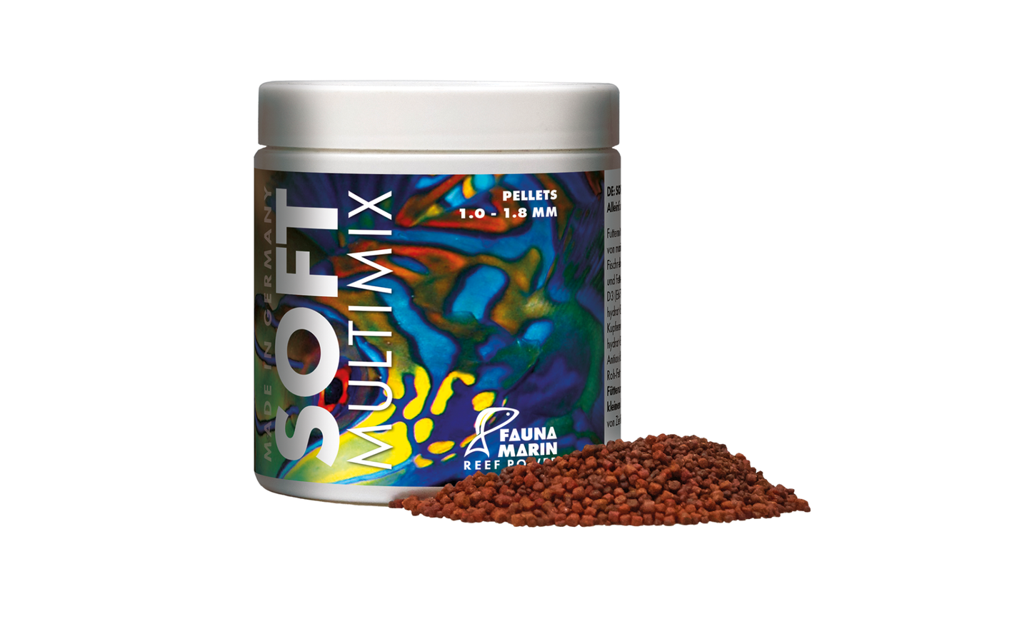 Fauna Marin Soft Multi Mix für alle Meerwasserzierfische 150 g