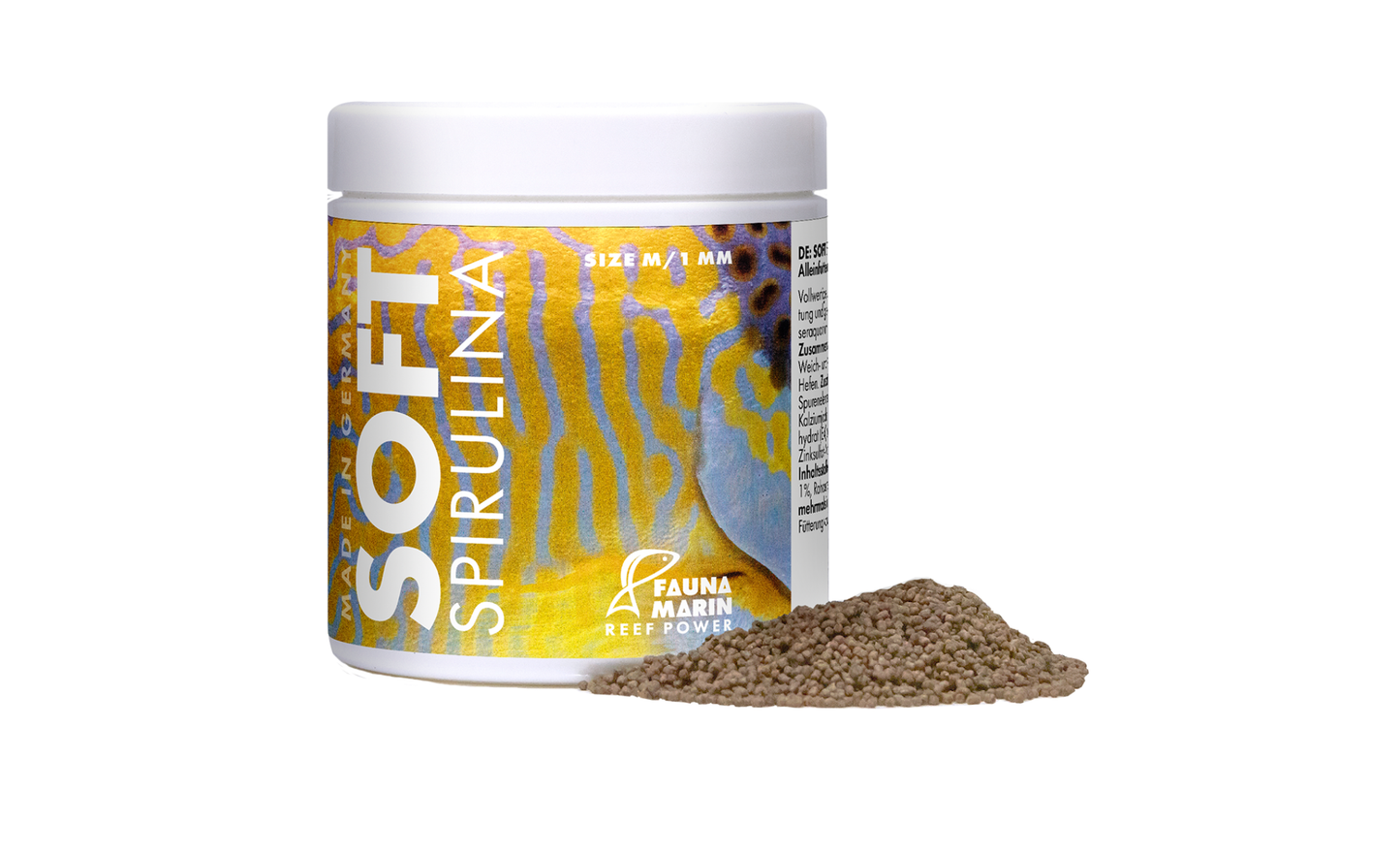 Fauna Marin Soft Spirulina M Granulatfutter 158 g