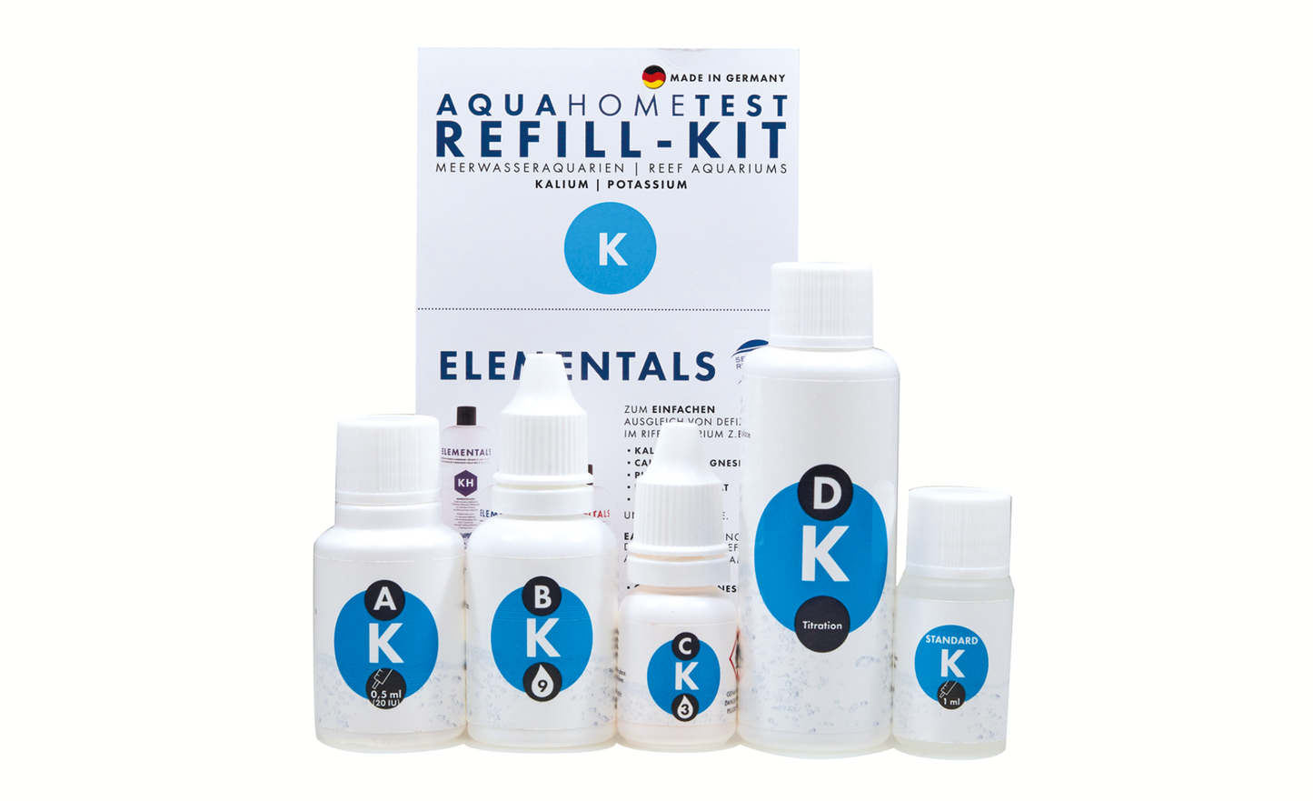 Fauna Marin AquaHometest Refill-Kit K Nafüll-Set