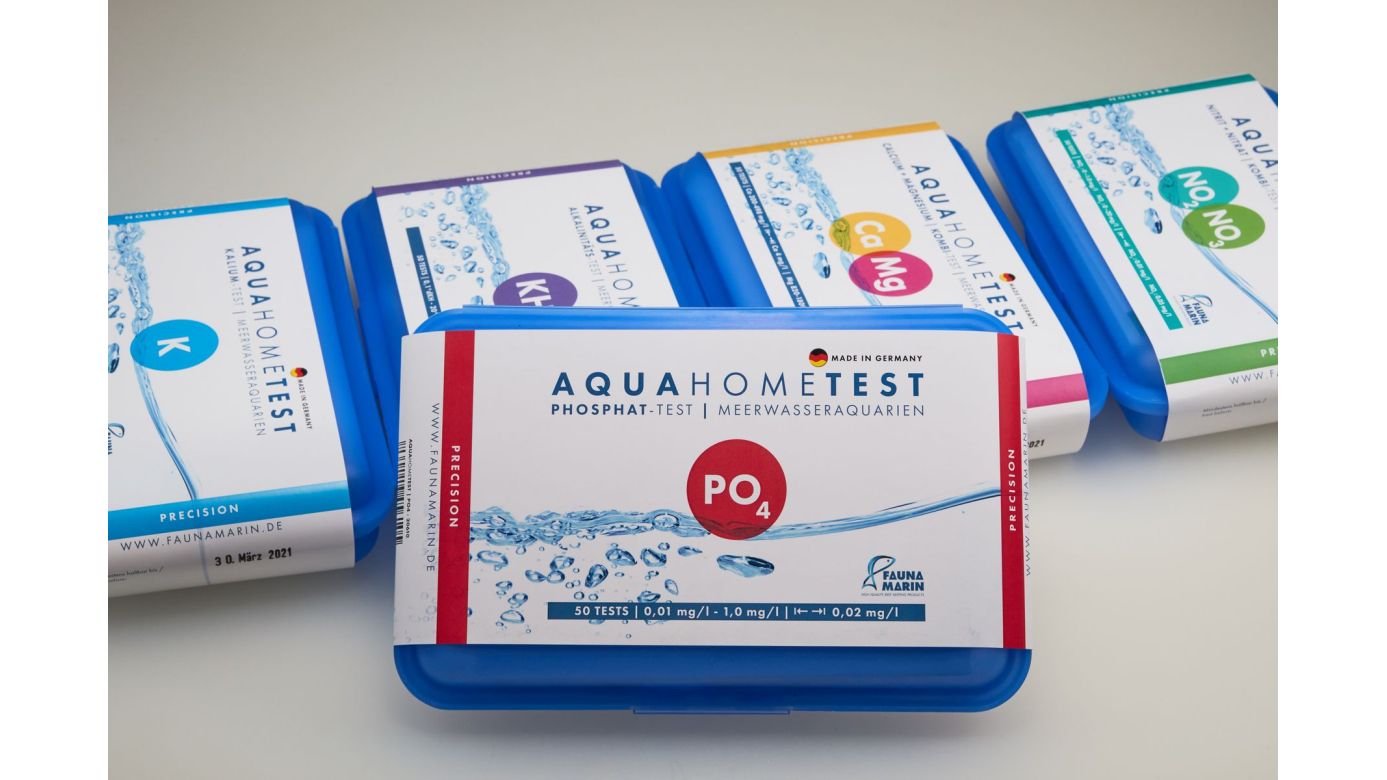 Fauna Marin AquaHomeTest PO4: Phosphat-Test für Meerwasseraquarien