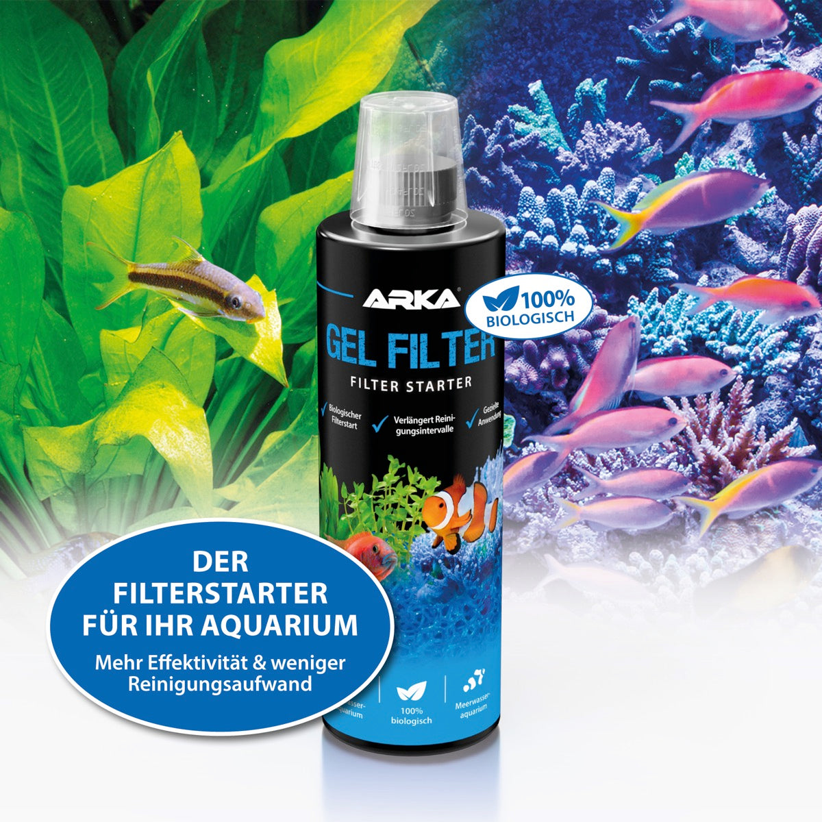ARKA Gel Starter Filter Starter 473 ml