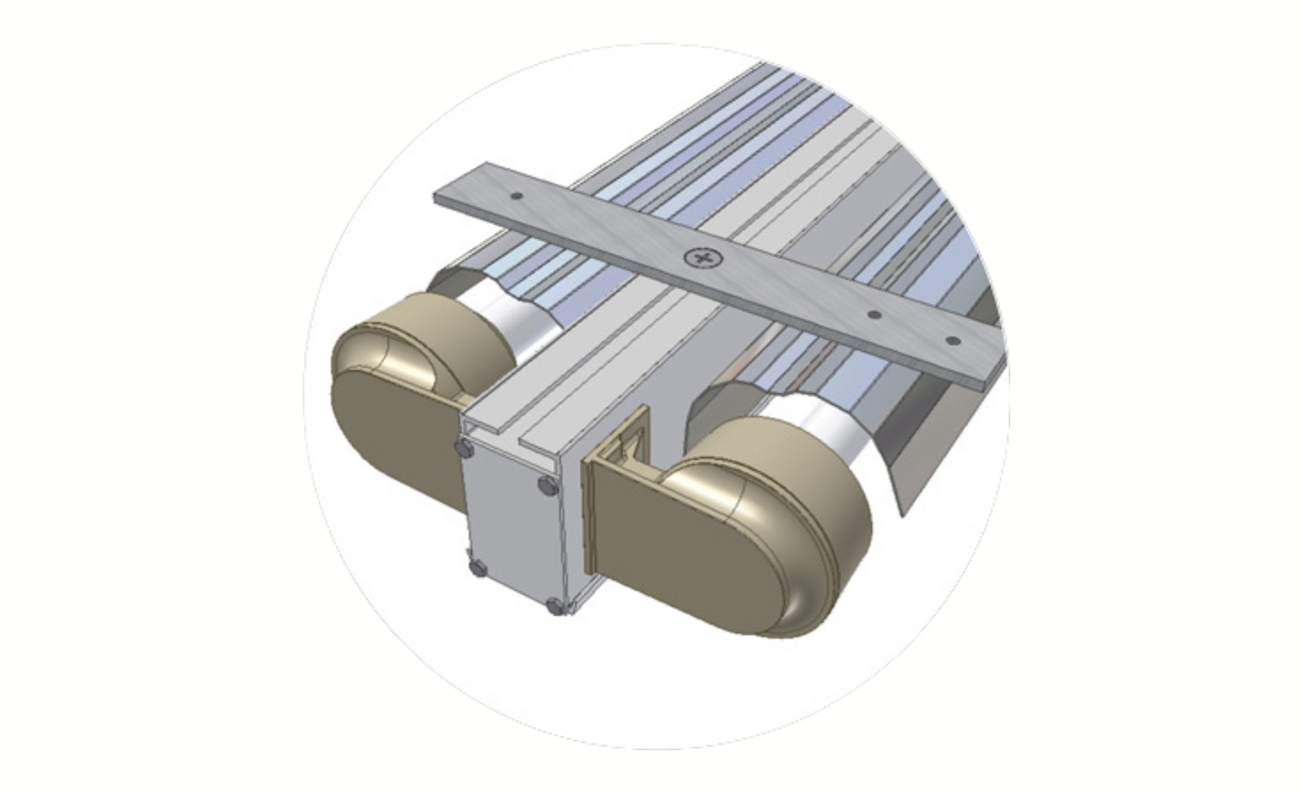 Giesemann RAZOR 2x 39 W T5 inkl. Reflektoren 90 cm
