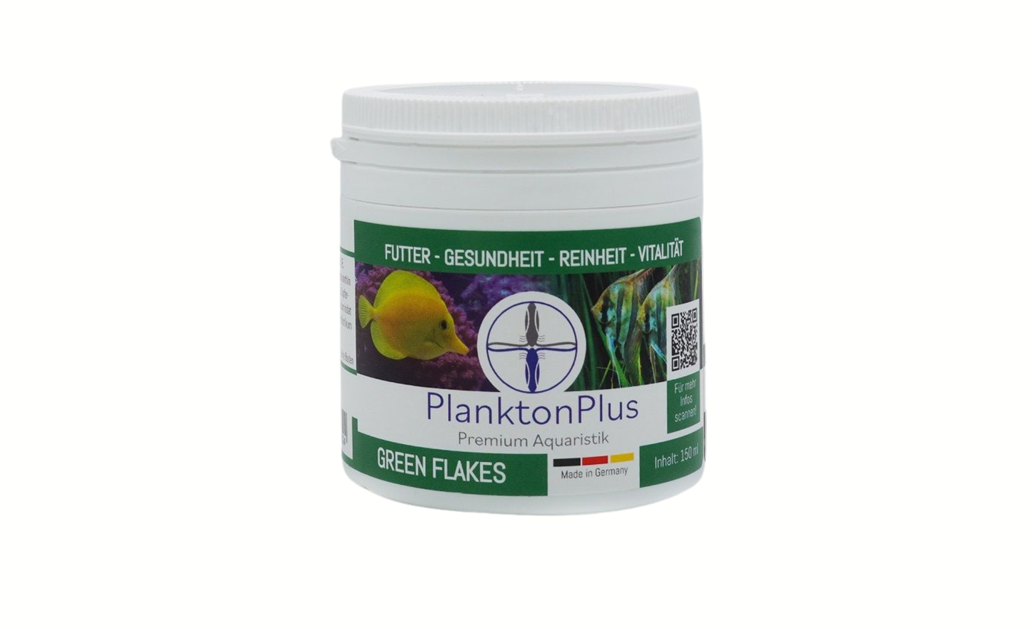 PlanktonPlus Green Flakes Flockenfutter 150ml
