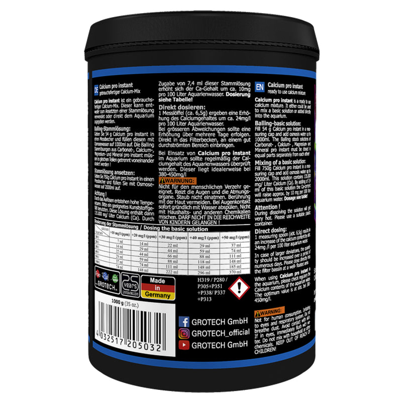 Grotech Calcium pro instant 750 g