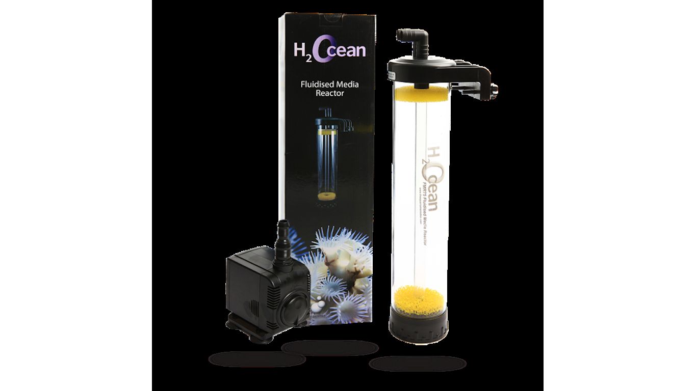 D-D H2OCean Wirbelbettreaktor/Nutrifix Reactor mit Pumpe Medienreaktor