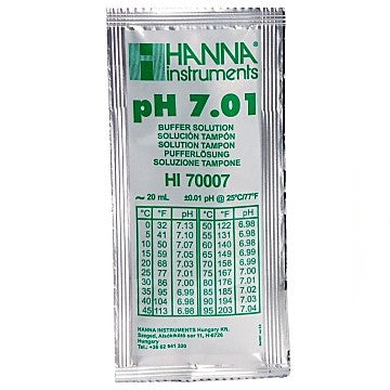 Hanna HI70007P Pufferlösung pH 7,01, 1x 20 ml-Beutel