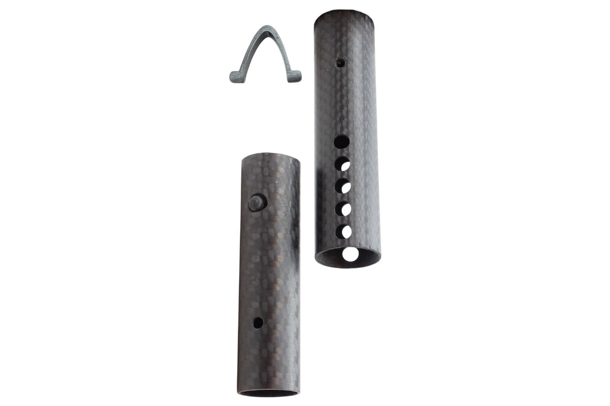 Tunze Carbon-Teleskoprohr mit U-Bügel (0501.400)