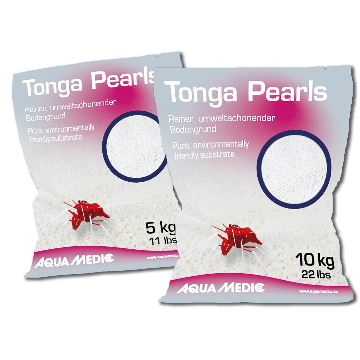 Aqua Medic Tonga Pearls reiner, umweltschonender Bodengrund 10 kg