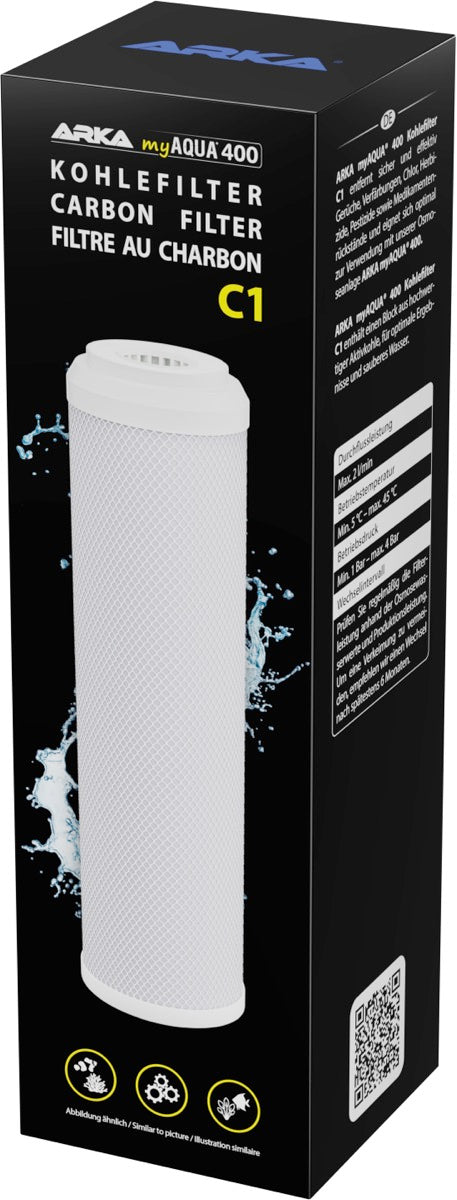 *NEU* ARKA myAqua 400 Kohlefilter C1