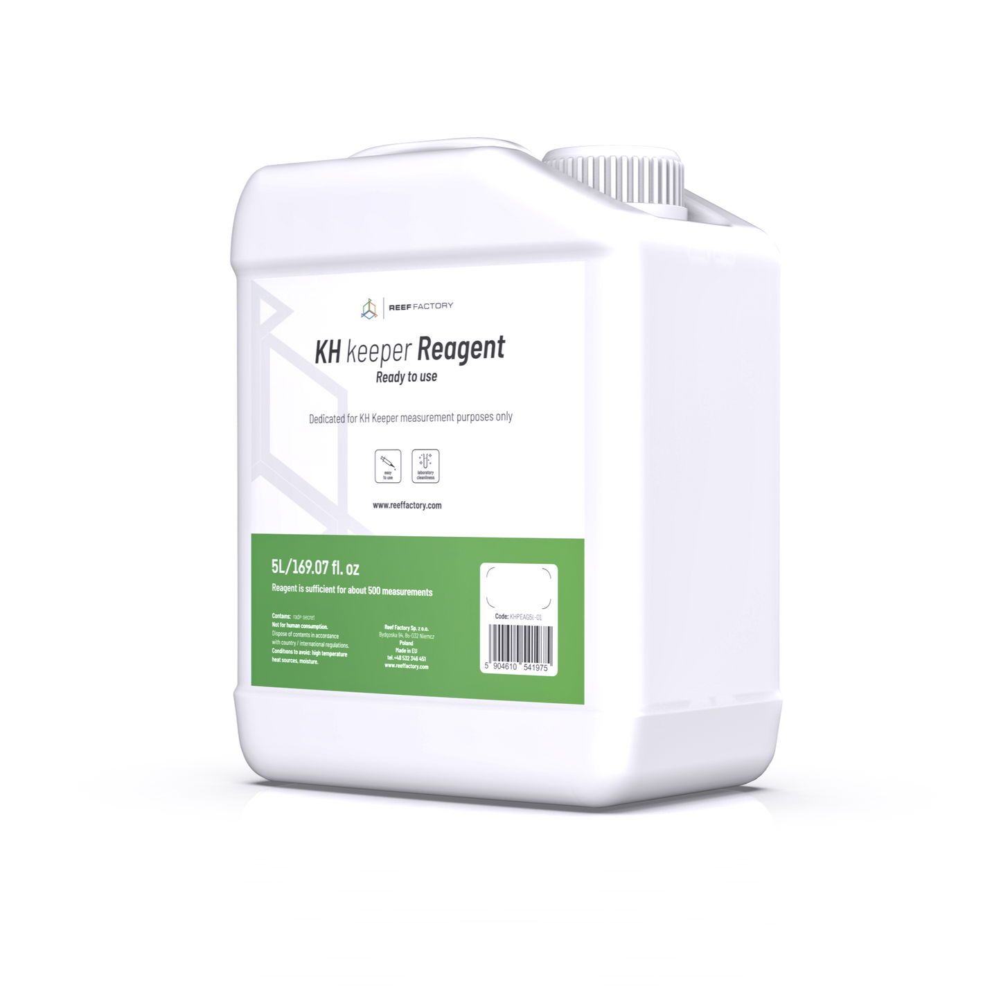 Reef Factory KH keeper Reagent Ready to use Solution 5L