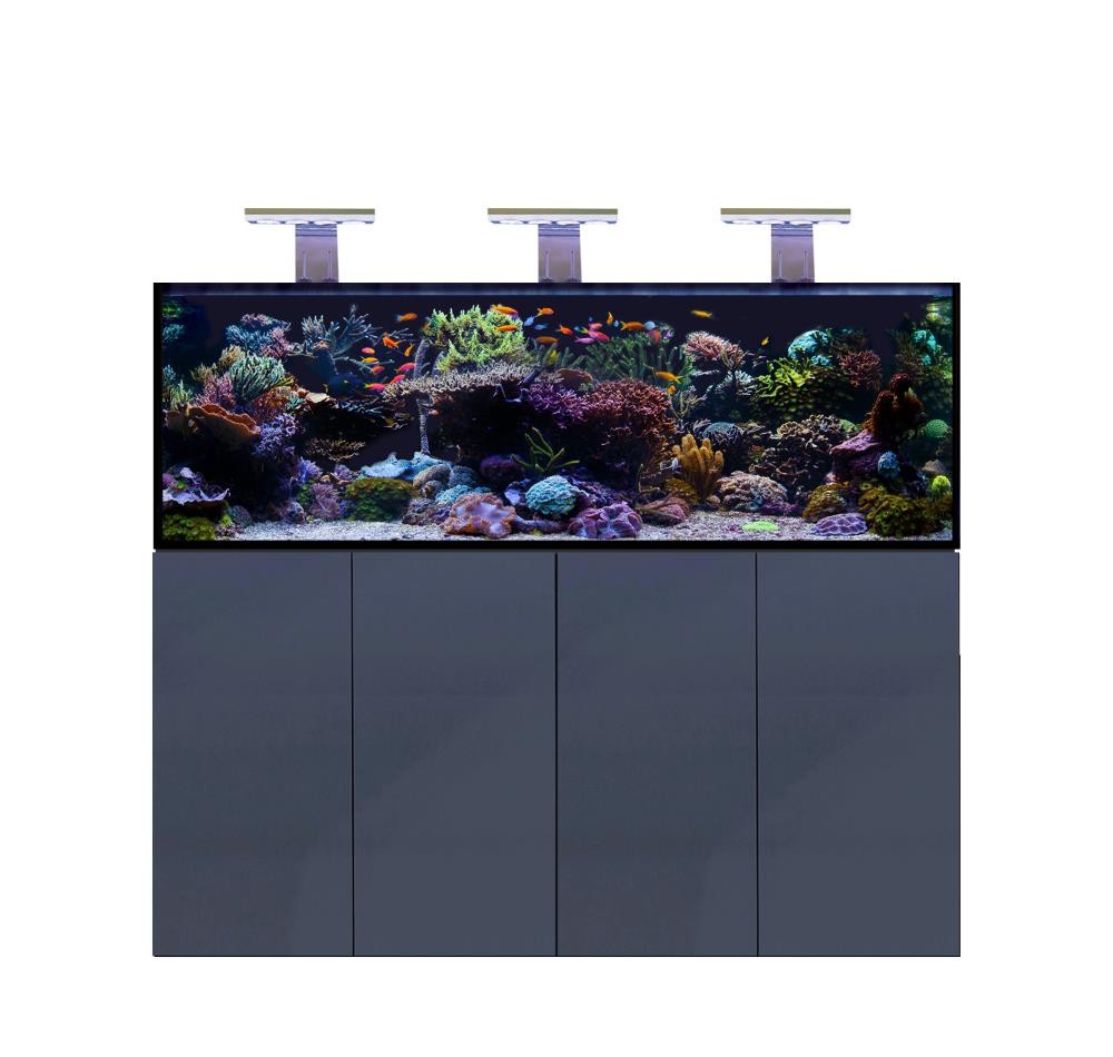 D-D AQUA-Pro Reef 1800 Metal Frame Anthracite Gloss Aquariumsystem 180x60x56cm