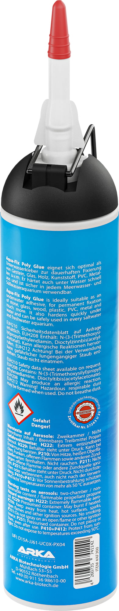 Microbe-Lift - Aqua-Fix Poly Glue - Underwater Adhesive - 300 g