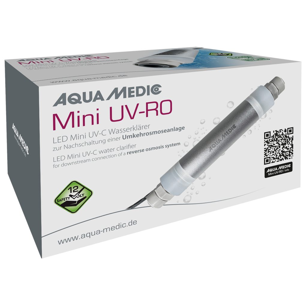 *NEU* Aqua Medic Mini UV-RO Wasserklärer zur Nachschaltung einer Umkehrosmoseanlage