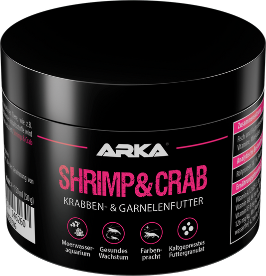 ARKA Shrimp & Crab Garnelen- und Krabbenfutter 150 ml