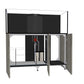 *NEU* D-D AQUA-Pro Reef 1350 Metal Frame Black Gloss 135x60x56cm Aquariumsystem