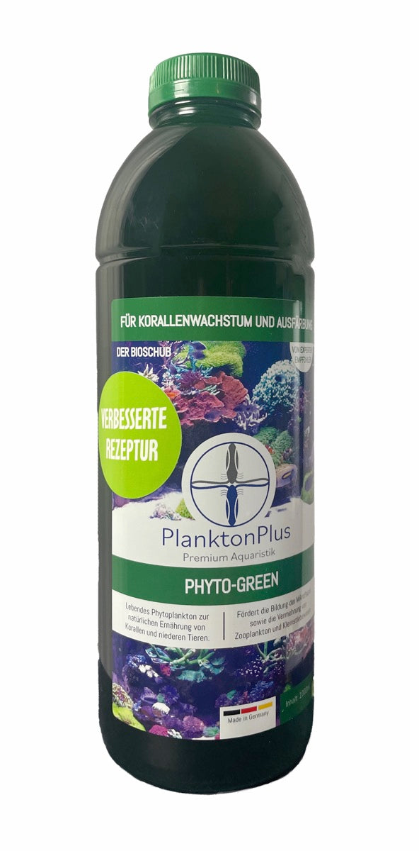 PlanktonPlus Phyto-Green für Korallenwachstum und Ausfärbung 1 Liter