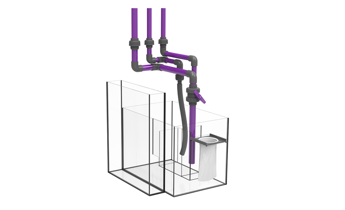 Nyos OPUS G2 200 Pro-Line grey (55x55x55cm) 166 Liter