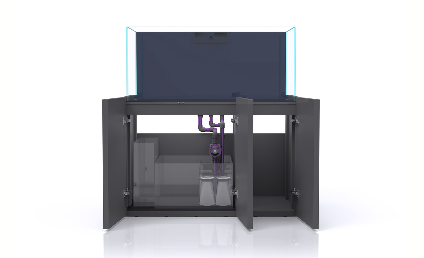 Nyos Opus G2 440 Pro-Line grey (125x55x55cm) 378 Liter